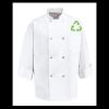 Eight Pearl Button Chef Coat - Tall Sizes Thumbnail