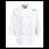 Eight Pearl Button Chef Coat - Tall Sizes Thumbnail