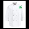 Eight Pearl Button Chef Coat - Tall Sizes Thumbnail
