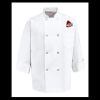 Eight Pearl Button Chef Coat - Tall Sizes Thumbnail