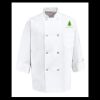 Eight Pearl Button Chef Coat - Tall Sizes Thumbnail
