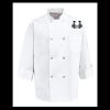 Eight Pearl Button Chef Coat - Tall Sizes Thumbnail