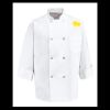 Eight Pearl Button Chef Coat - Tall Sizes Thumbnail