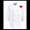 Eight Pearl Button Chef Coat - Tall Sizes Thumbnail