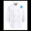 Eight Pearl Button Chef Coat - Tall Sizes Thumbnail
