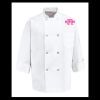 Eight Pearl Button Chef Coat - Tall Sizes Thumbnail