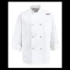 Eight Pearl Button Chef Coat - Tall Sizes Thumbnail