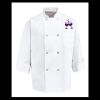 Eight Pearl Button Chef Coat - Tall Sizes Thumbnail