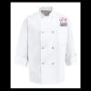 Eight Pearl Button Chef Coat - Tall Sizes Thumbnail