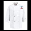 Eight Pearl Button Chef Coat - Tall Sizes Thumbnail