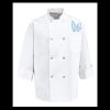 Eight Pearl Button Chef Coat - Tall Sizes Thumbnail