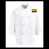 Eight Pearl Button Chef Coat - Tall Sizes Thumbnail