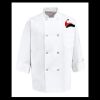 Eight Pearl Button Chef Coat - Tall Sizes Thumbnail