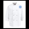Eight Pearl Button Chef Coat - Tall Sizes Thumbnail