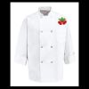 Eight Pearl Button Chef Coat - Tall Sizes Thumbnail