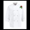 Eight Pearl Button Chef Coat - Tall Sizes Thumbnail
