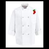 Eight Pearl Button Chef Coat - Tall Sizes Thumbnail