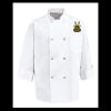 Eight Pearl Button Chef Coat - Tall Sizes Thumbnail