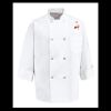 Eight Pearl Button Chef Coat - Tall Sizes Thumbnail