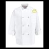 Eight Pearl Button Chef Coat - Tall Sizes Thumbnail