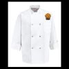 Eight Pearl Button Chef Coat - Tall Sizes Thumbnail