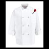 Eight Pearl Button Chef Coat - Tall Sizes Thumbnail