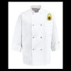 Eight Pearl Button Chef Coat - Tall Sizes Thumbnail