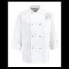Eight Pearl Button Chef Coat - Tall Sizes Thumbnail