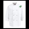 Eight Pearl Button Chef Coat - Tall Sizes Thumbnail