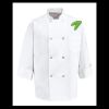 Eight Pearl Button Chef Coat - Tall Sizes Thumbnail
