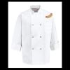 Eight Pearl Button Chef Coat - Tall Sizes Thumbnail