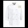 Eight Pearl Button Chef Coat - Tall Sizes Thumbnail