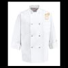 Eight Pearl Button Chef Coat - Tall Sizes Thumbnail