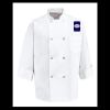 Eight Pearl Button Chef Coat - Tall Sizes Thumbnail