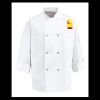 Eight Pearl Button Chef Coat - Tall Sizes Thumbnail