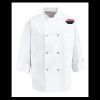 Eight Pearl Button Chef Coat - Tall Sizes Thumbnail