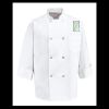 Eight Pearl Button Chef Coat - Tall Sizes Thumbnail