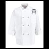 Eight Pearl Button Chef Coat - Tall Sizes Thumbnail