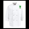 Eight Pearl Button Chef Coat - Tall Sizes Thumbnail