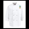 Eight Pearl Button Chef Coat - Tall Sizes Thumbnail