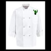 Eight Pearl Button Chef Coat - Tall Sizes Thumbnail