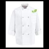 Eight Pearl Button Chef Coat - Tall Sizes Thumbnail