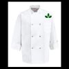 Eight Pearl Button Chef Coat - Tall Sizes Thumbnail