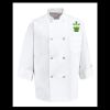 Eight Pearl Button Chef Coat - Tall Sizes Thumbnail