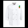 Eight Pearl Button Chef Coat - Tall Sizes Thumbnail