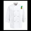 Eight Pearl Button Chef Coat - Tall Sizes Thumbnail