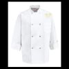 Eight Pearl Button Chef Coat - Tall Sizes Thumbnail