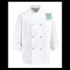Eight Pearl Button Chef Coat - Tall Sizes Thumbnail