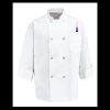 Eight Pearl Button Chef Coat - Tall Sizes Thumbnail