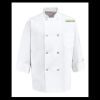 Eight Pearl Button Chef Coat - Tall Sizes Thumbnail